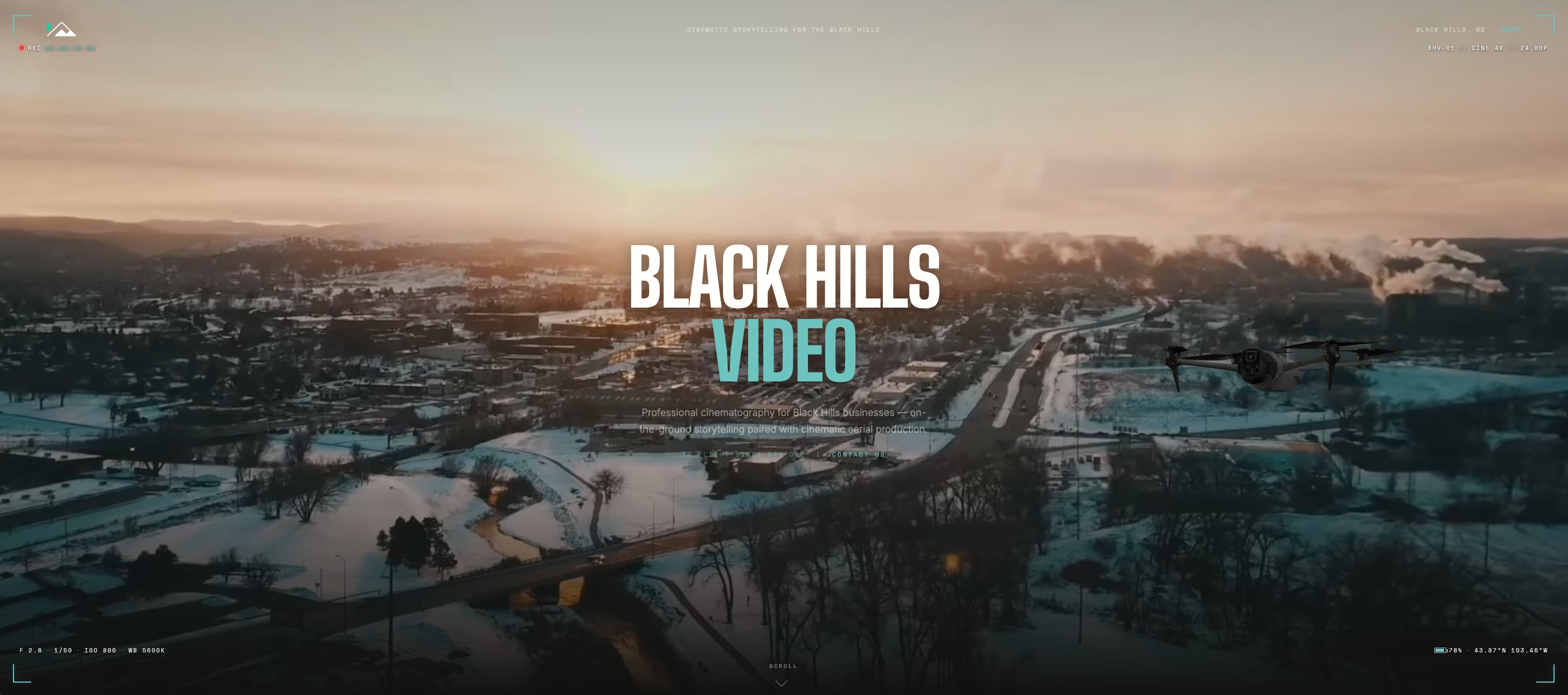 Black Hills Video website