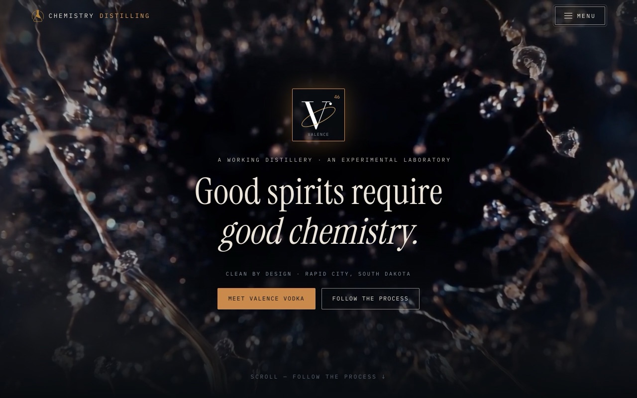 Chemistry Distilling website