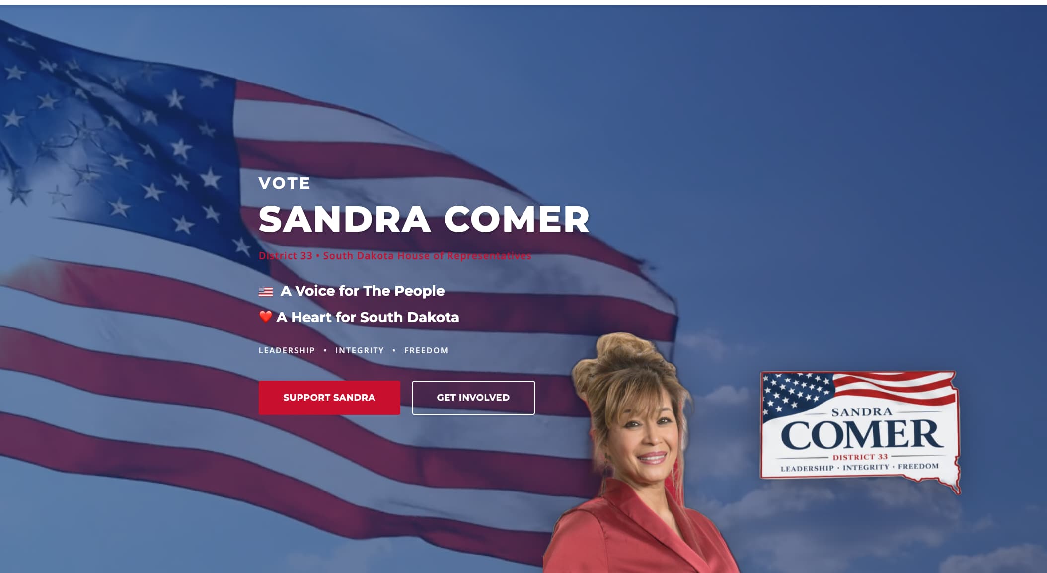 Sandra Comer website