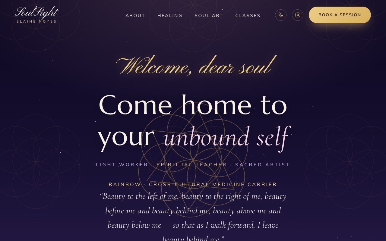 SoulSight website